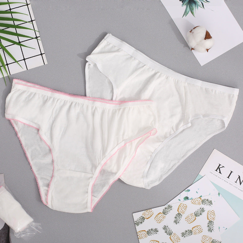 1pcs Disposable Panty | Breathable Cotton Panties | Prenatal Postpartum Seluar Dalam Ibu Mengandung Pakai Buang - Boo & Bub