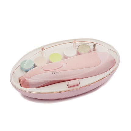 Electric Baby Nail Trimmer | Kids Scissors Infant Nail Care Safe Nail Clipper Cutter For Nail grooming - Boo & Bub