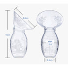 Manual Milk Collector | BPA Free Silicone Breast Pump Baby Feeding Breast Milk Pam Susu - Boo & Bub