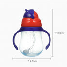 260ml Newborn Water Bottle Leak Proof with Handle | BFA Free Drinking Water Bottle Straw Cup - Boo & Bub
