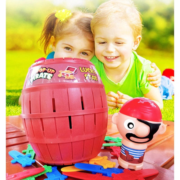 Funny Pirate Barrel Toys Lucky Game | Children Gadget Jokes | Tricky Pirate Barrel - Boo & Bub