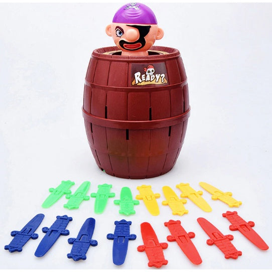 Funny Pirate Barrel Toys Lucky Game | Children Gadget Jokes | Tricky Pirate Barrel - Boo & Bub