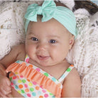 Baby Ribbon Headband | Newborn bow Knot Baby Hair Band headwear Infant Elastic Turban Kids Accessories - Boo & Bub