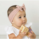 Baby Ribbon Headband | Newborn bow Knot Baby Hair Band headwear Infant Elastic Turban Kids Accessories - Boo & Bub