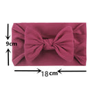 Baby Ribbon Headband | Newborn bow Knot Baby Hair Band headwear Infant Elastic Turban Kids Accessories - Boo & Bub