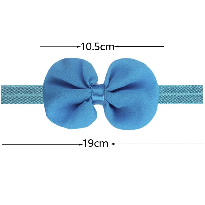 Baby Ribbon Headband | Newborn Cute Girl kids Bow Elastic Hairband headwrap Children Hair Accessories - Boo & Bub