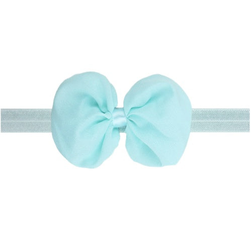 Baby Ribbon Headband | Newborn Cute Girl kids Bow Elastic Hairband headwrap Children Hair Accessories - Boo & Bub
