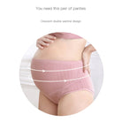 Cotton Maternity Panties | High Waist Adjustable Belly Pregnancy Underwear Clothes for Pregnant Women - Boo & Bub