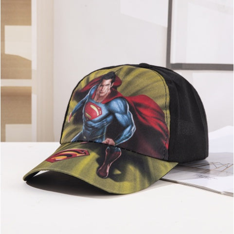 Kid Cartoon Cap | Children SunSummer Caps Girls Hat Mickey Minnie Spiderman Frozen Elsa Sophia Baby Boy - Boo & Bub