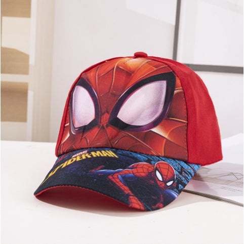 Kid Cartoon Cap | Children SunSummer Caps Girls Hat Mickey Minnie Spiderman Frozen Elsa Sophia Baby Boy - Boo & Bub