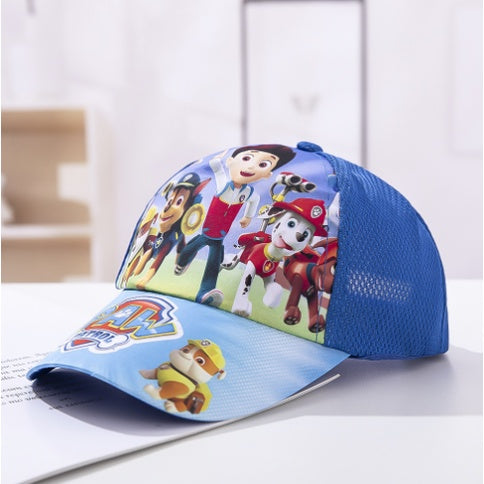 Kid Cartoon Cap | Children SunSummer Caps Girls Hat Mickey Minnie Spiderman Frozen Elsa Sophia Baby Boy - Boo & Bub