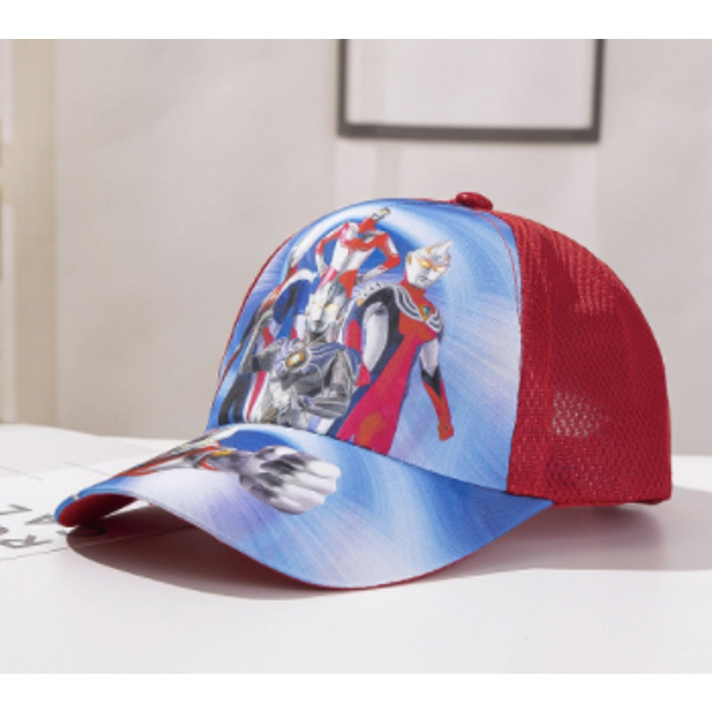 Kid Cartoon Cap | Children SunSummer Caps Girls Hat Mickey Minnie Spiderman Frozen Elsa Sophia Baby Boy - Boo & Bub