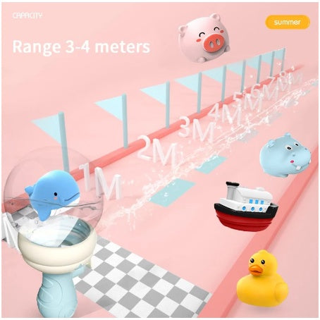 Creative Mini Electric Water Gun Toy | Drifting Bottle for Children Outdoor Beach Pool Toy Game - Boo & Bub