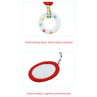 Hanging Animal Plush Toys| Multifunctional Baby Rattles Mobiles Soft Cotton Infant Pram Stroller Car Bed Rattles - Boo & Bub