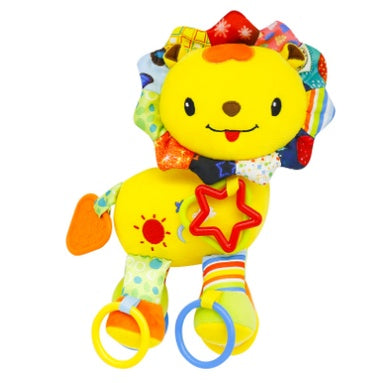 Hanging Animal Plush Toys| Multifunctional Baby Rattles Mobiles Soft Cotton Infant Pram Stroller Car Bed Rattles - Boo & Bub