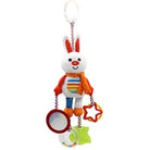 Hanging Animal Plush Toys| Multifunctional Baby Rattles Mobiles Soft Cotton Infant Pram Stroller Car Bed Rattles - Boo & Bub