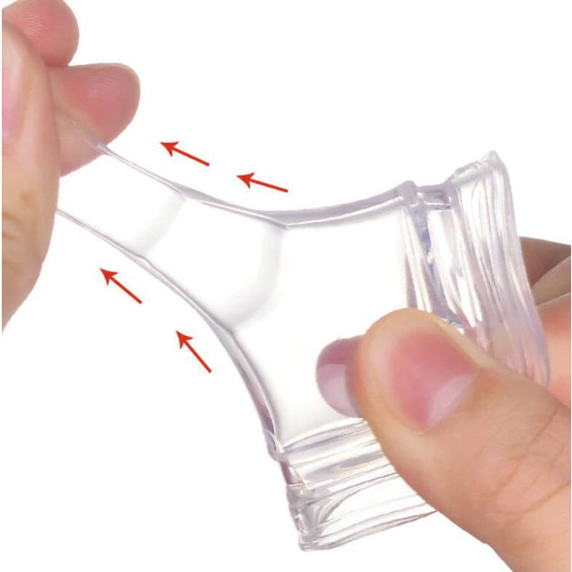 Standard Thin Natural Baby Puting Teat | Replacement Nipple Bottle Silicone Botol Susu BPA Free Lembut - Boo & Bub