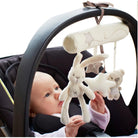 Hanging Rabbit Elephant Toy | Bed baby Hand Bell Safety Seat Plush Toy Multifunctional Plush Stroller Mobile Gifts - Boo & Bub