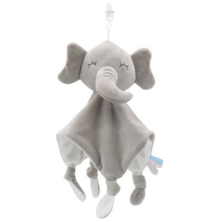 Hanging Rabbit Elephant Toy | Bed baby Hand Bell Safety Seat Plush Toy Multifunctional Plush Stroller Mobile Gifts - Boo & Bub