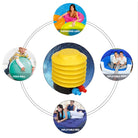 Inflator Air Pump | Balloon Foot Portable Inflation Pump for Sports Balloon party decoration swim ring yoga ball - Boo & Bub