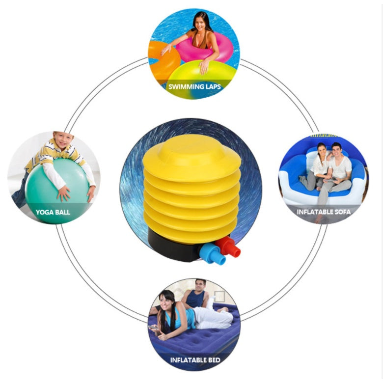 Inflator Air Pump | Balloon Foot Portable Inflation Pump for Sports Balloon party decoration swim ring yoga ball - Boo & Bub