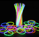 100PCS Glow Sticks | Kid Fun Safe Light Stick Necklace Bracelets Fluorescent Event Festive Party Supplies Concert - Boo & Bub