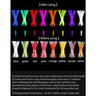 100PCS Glow Sticks | Kid Fun Safe Light Stick Necklace Bracelets Fluorescent Event Festive Party Supplies Concert - Boo & Bub