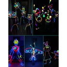 100PCS Glow Sticks | Kid Fun Safe Light Stick Necklace Bracelets Fluorescent Event Festive Party Supplies Concert - Boo & Bub