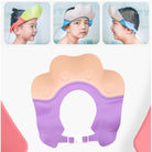 Baby Shower Cap | Ear Protection Kids Adjustable Waterproof Hair Wash Shampoo Protect Bath Head Cover for Newborn - Boo & Bub
