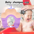 Baby Shower Cap | Ear Protection Kids Adjustable Waterproof Hair Wash Shampoo Protect Bath Head Cover for Newborn - Boo & Bub
