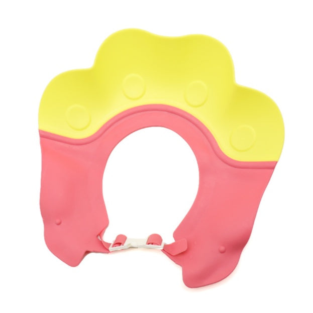 Baby Shower Cap | Ear Protection Kids Adjustable Waterproof Hair Wash Shampoo Protect Bath Head Cover for Newborn - Boo & Bub