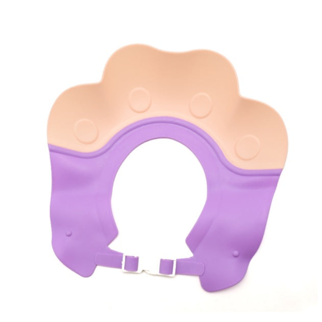 Baby Shower Cap | Ear Protection Kids Adjustable Waterproof Hair Wash Shampoo Protect Bath Head Cover for Newborn - Boo & Bub