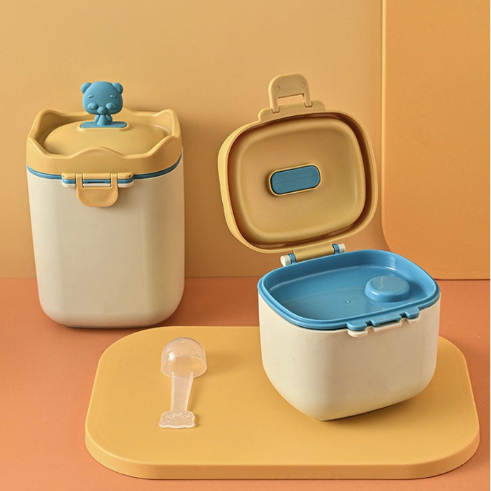 Boo&Bub Milk Powder Container | Infant Feeding Box Newborn Food Storage Box Powder Dispenser Kid Toddler Snack Portable - Boo & Bub