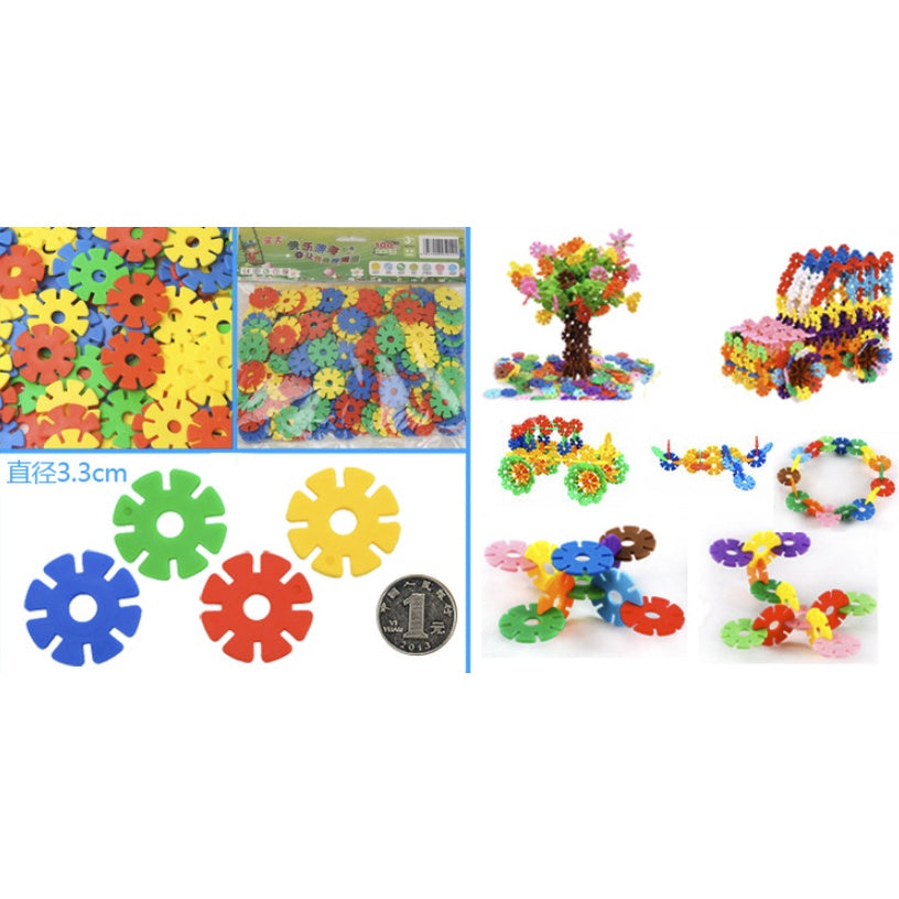 MULTI DESIGN Building Blocks | Early Learning Montessori Kid Play Bricks Number Pipe Puzzle | Budak Mainan Lego - Boo & Bub
