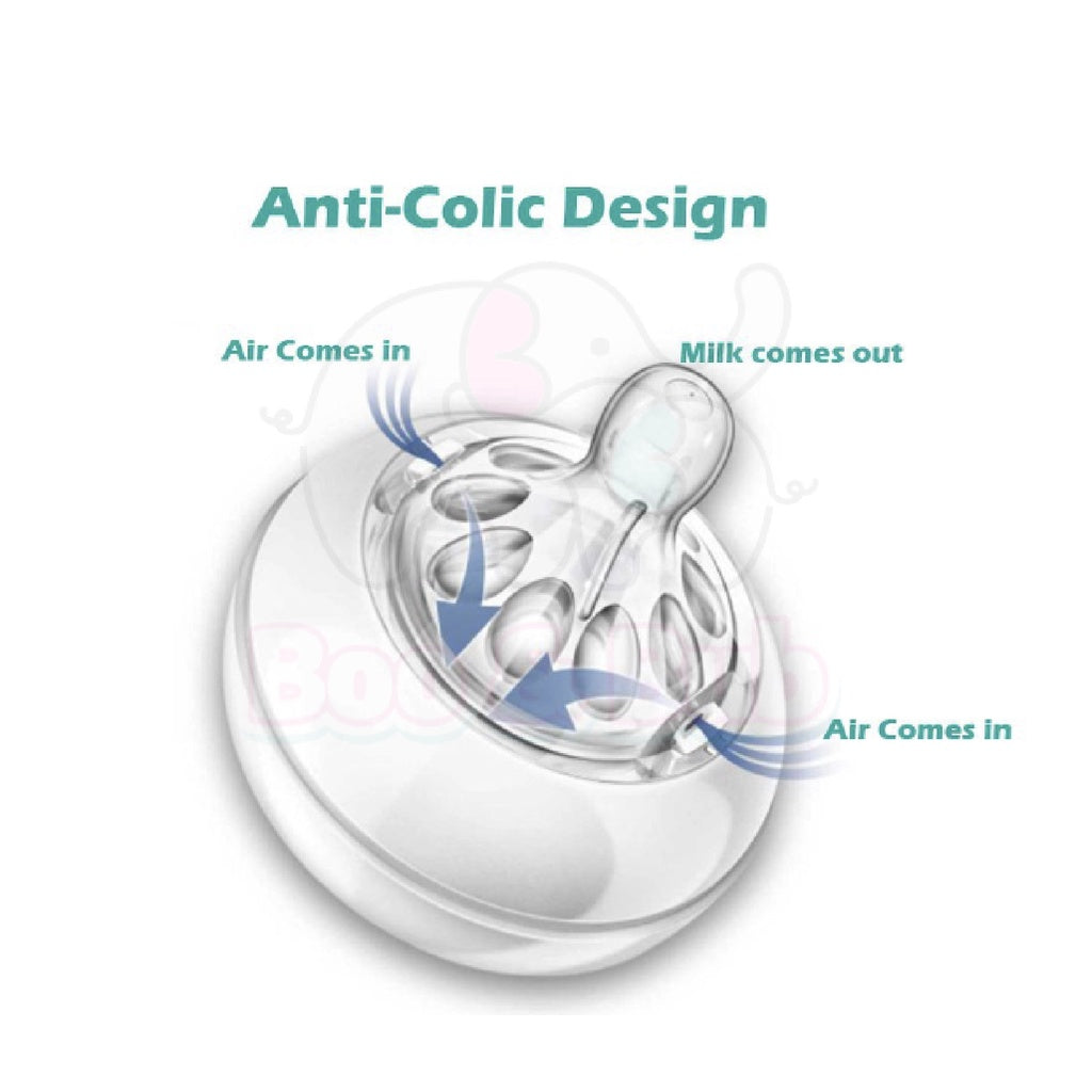 Baby Puting Teat Compatible For Avent (Anti Colic) | Replacement Nipple Bottle Silicone Botol Susu BPA Free - Boo & Bub