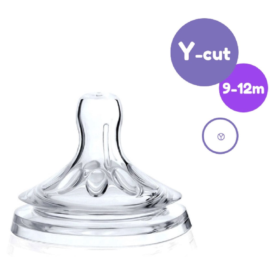 Baby Puting Teat Compatible For Avent (Anti Colic) | Replacement Nipple Bottle Silicone Botol Susu BPA Free - Boo & Bub