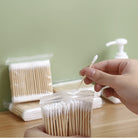 100pcs/pack Cotton Buds | Disposable Cotton Swabs Double Head Tipped Aplicator Beauty Makeup Nose Baby Putik k - Boo & Bub