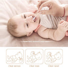 100pcs/pack Cotton Buds | Disposable Cotton Swabs Double Head Tipped Aplicator Beauty Makeup Nose Baby Putik k - Boo & Bub