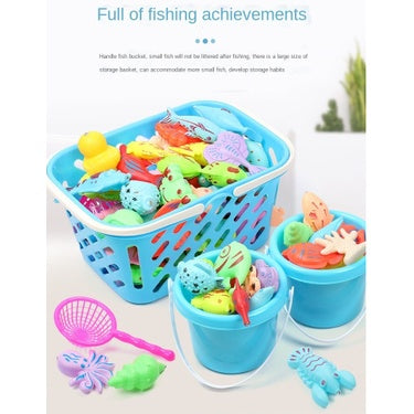 Children's Magnetic Fishing Toy | Parent-child interactive Toys | Kids Fish Baby Bath Toys - Boo & Bub