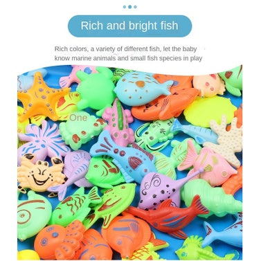 Children's Magnetic Fishing Toy | Parent-child interactive Toys | Kids Fish Baby Bath Toys - Boo & Bub