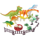 Mini Jurassic Stegosaurus Saichania Solid PVC Dinosaur World Animal Model Action Figures Collection Toy For Kids - Boo & Bub