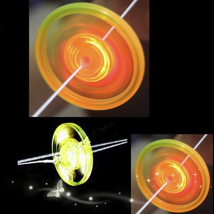 Colorful LED Plastic Spin | Classic Retro toys Light Flying Saucer Kids Outdoor Toy Random Color - Boo & Bub