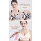 Nursing Bra | Cotton BreastFeeding Pregnant Women | Seamless  Maternity Underwear Anti-drooping Push Up - Boo & Bub