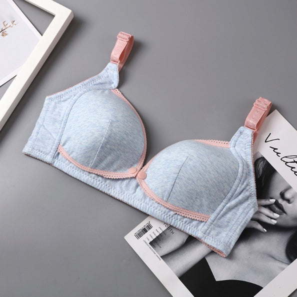 Nursing Bra | Cotton BreastFeeding Pregnant Women | Seamless  Maternity Underwear Anti-drooping Push Up - Boo & Bub