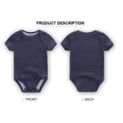 Boo&Bub Baby Print Color Rompers | Newborn Infant Boy Girl Clothing Short Sleeve romper Clothes | Baju Bayi - Boo & Bub