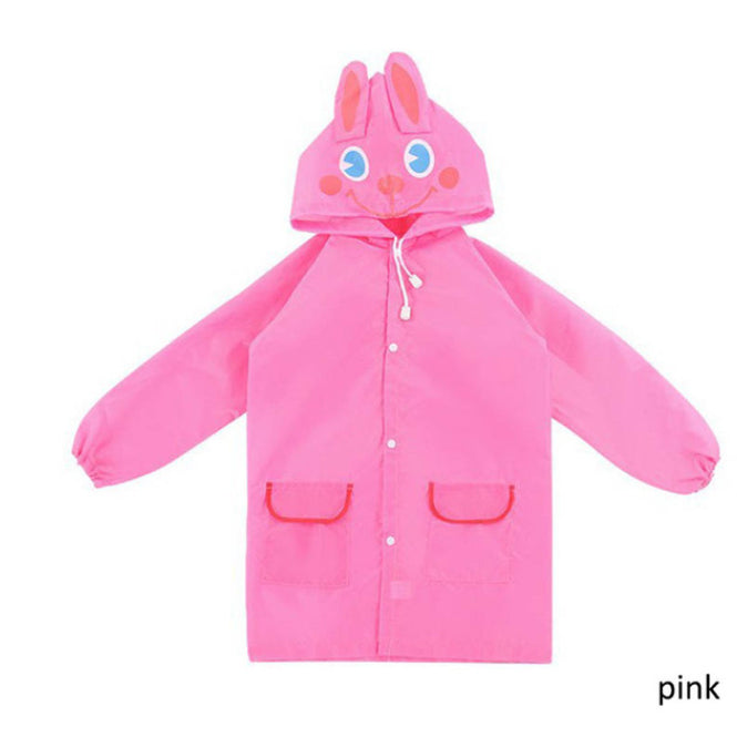 Waterproof Long Raincoat for Kid Women Men | Rain coat Hooded Outdoor Hiking Travel Climbing Thickened EVA - Boo & Bub