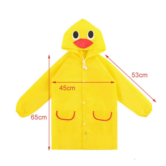 Waterproof Long Raincoat for Kid Women Men | Rain coat Hooded Outdoor Hiking Travel Climbing Thickened EVA - Boo & Bub