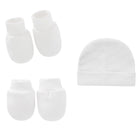 Set of 3 Newborn Cartoon Hat Gloves Socks Set for Baby Boy&Girl | Soft Cotton Booties Mittens - Boo & Bub