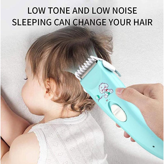 Boo&Bub Rechargeable Automatic Hair Trimmer | Baby Adult Mute Kids Hair Clipper Sleep Haircut Home-Use - Boo & Bub