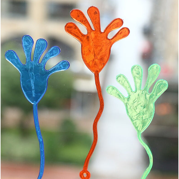 Boo&Bub Kids Sticky Hand Palm | Party Favor Toys Novelties Prizes Birthday Gift toys for children Slime Deformed Toys - Boo & Bub